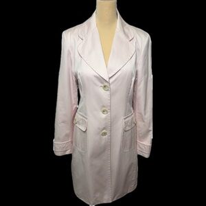 Banana Republic Soft Pink Trench Coat